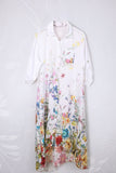 Floral Button-Down Duster Dress