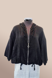 Linen Jacket with zipper