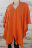 "Alexandra" Ruffle Cape