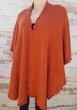 "Alexandra" Ruffle Cape