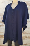 "Alexandra" Ruffle Cape