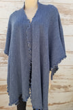"Alexandra" Ruffle Cape