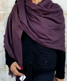 "Kathy" reversible fringe Shawl