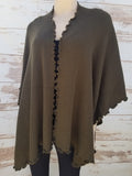 "Alexandra" Ruffle Cape