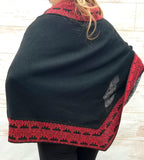 "Nicolle" Tourtle Neck Ultralight Baby Alpaca Poncho