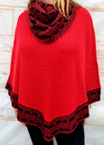 "Nicolle" Tourtle Neck Ultralight Baby Alpaca Poncho
