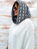 "Nicolle" Tourtle Neck Ultralight Baby Alpaca Poncho