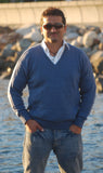 "Rome" Classic V Neck Sweater