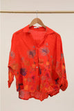 Capri Linen Shirt – Floral Print