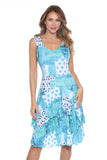 Coastal Charm Flowy Dress