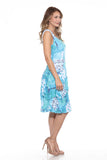 Coastal Charm Flowy Dress