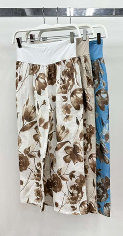 Floral Print Pants