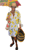 Linen "Lemons" dress
