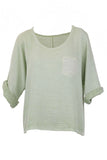 Linen and Cotton top
