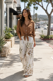 Linen Botanical Outfit
