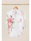 Printed Linen blouse